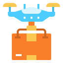 entrega de drones icon