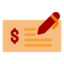 cheque bancario icon