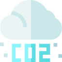 nube de co2 icon