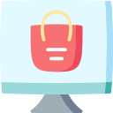 las compras en línea icon