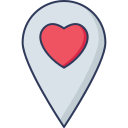 punto del mapa icon