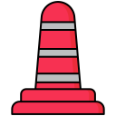 cono de tráfico icon