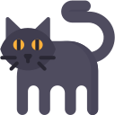 gato negro icon