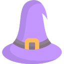 sombrero de bruja icon