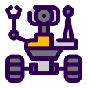 robot espacial icon