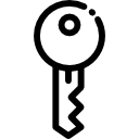chave da porta 