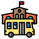 autobús escolar icon