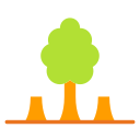 deforestación icon