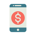 dinero digital icon