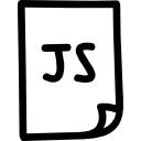 archivo dibujado a mano de script java 