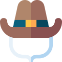 sombrero de vaquero icon