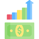 crecimiento del dinero icon