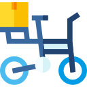 bicicleta de reparto icon