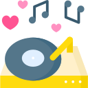 musica romantica icon