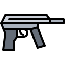 pistola ametralladora icon