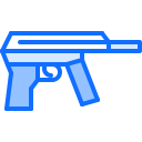 pistola ametralladora icon