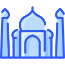 taj mahal icon