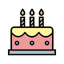 pastel de cumpleaños icon