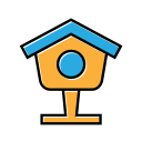 casa del pájaro icon