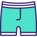 pantalones cortos icon