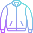 chaqueta de universidad icon