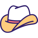 sombrero de fieltro icon