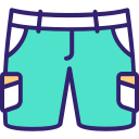 pantalones cortos icon