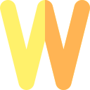 w 