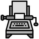 máquina de escribir icon