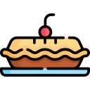 pie de manzana icon