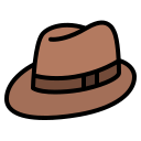 sombrero de fieltro