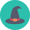 sombrero de bruja icon