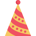 sombrero de fiesta icon