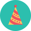 sombrero de fiesta icon