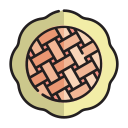 pie de manzana icon