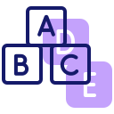 bloque abc icon