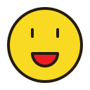 emoticon sonrisa icon