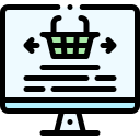 las compras en línea icon