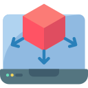 cubo 3d icon