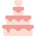 pastel de boda icon