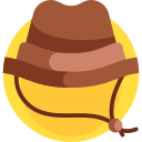 sombrero de vaquero icon