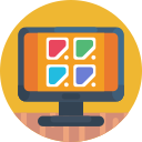 computadora de escritorio icon