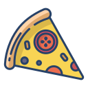 porción de pizza icon