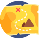 mapa del tesoro icon