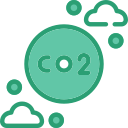 nube de co2 icon