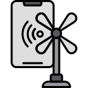 energía eólica icon