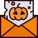 tarjeta de halloween icon