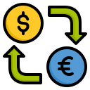 cambio de dinero icon