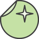 autocollant icon