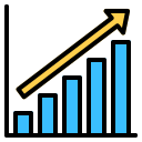 gráfico de barras icon